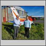 Mike Catterall completes his AOPA Aerobatic Course.